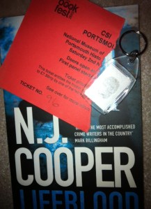 Ticket, Book & Fingerprint Key-ring!