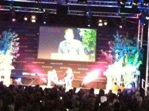 Benedict Cumberbatch reading at Letters Live