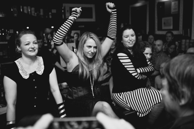 L-R: Lucy, CTG (me!), Susi, Alex (c) Eoin Carey